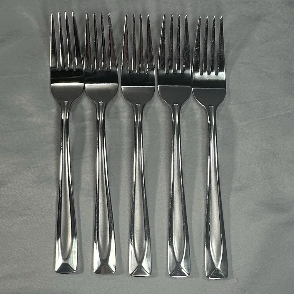 Oneida Satin Lincoln Dinner Forks 7 7/8